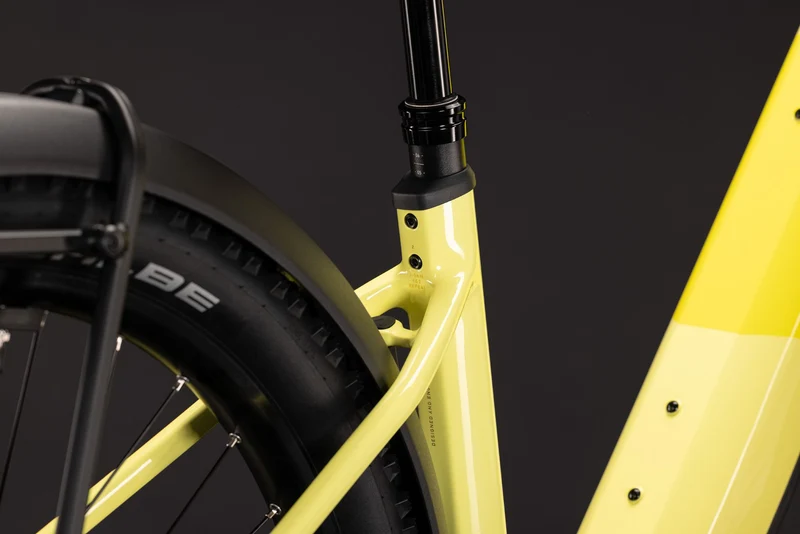 Cube Reaction Hybrid Race 800 Wh FE E-Bike Hardtail Easy Entry 27,5" bananasplit´n´black