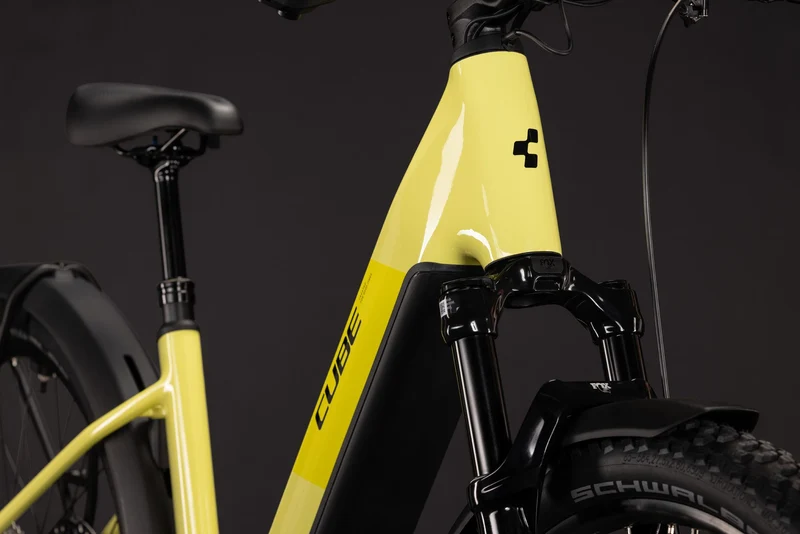 Cube Reaction Hybrid Race 800 Wh FE E-Bike Hardtail Easy Entry 27,5" bananasplit´n´black