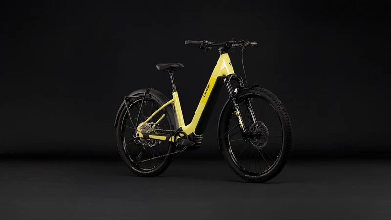 Cube Reaction Hybrid Race 800 Wh FE E-Bike Hardtail Easy Entry 27,5" bananasplit´n´black