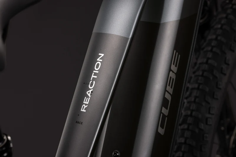 Cube Reaction Hybrid Race 800 Wh E-Bike Hardtail Trapeze slabgrey´n´chrome