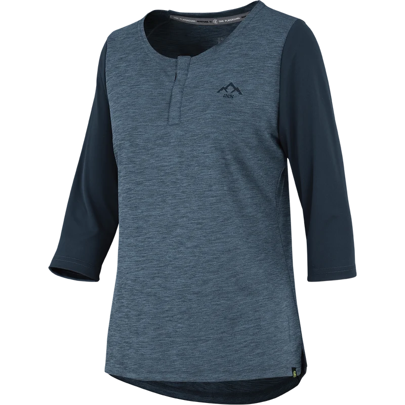 Women's Carve X 3/4 Henley storm-marine