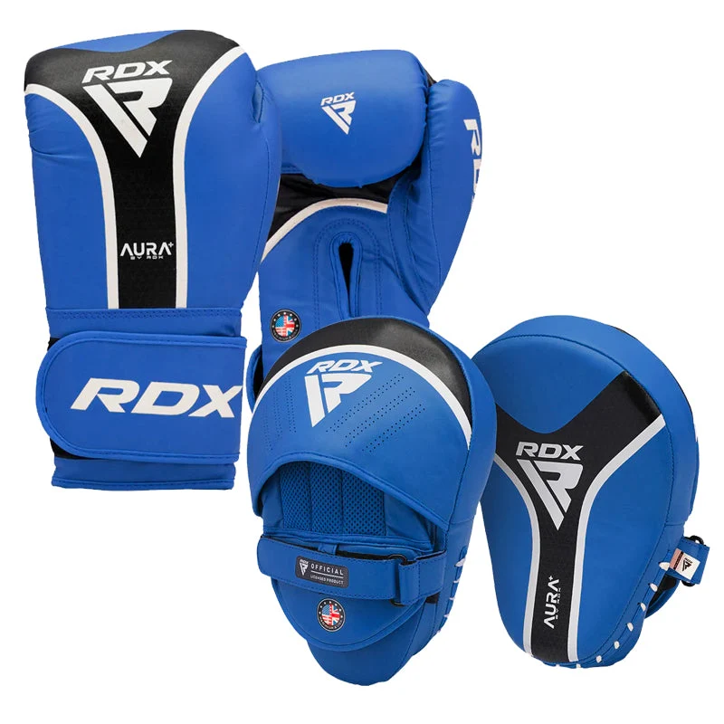 RDX T17 Aura Plus Boxhandschuh mit Polster-Set