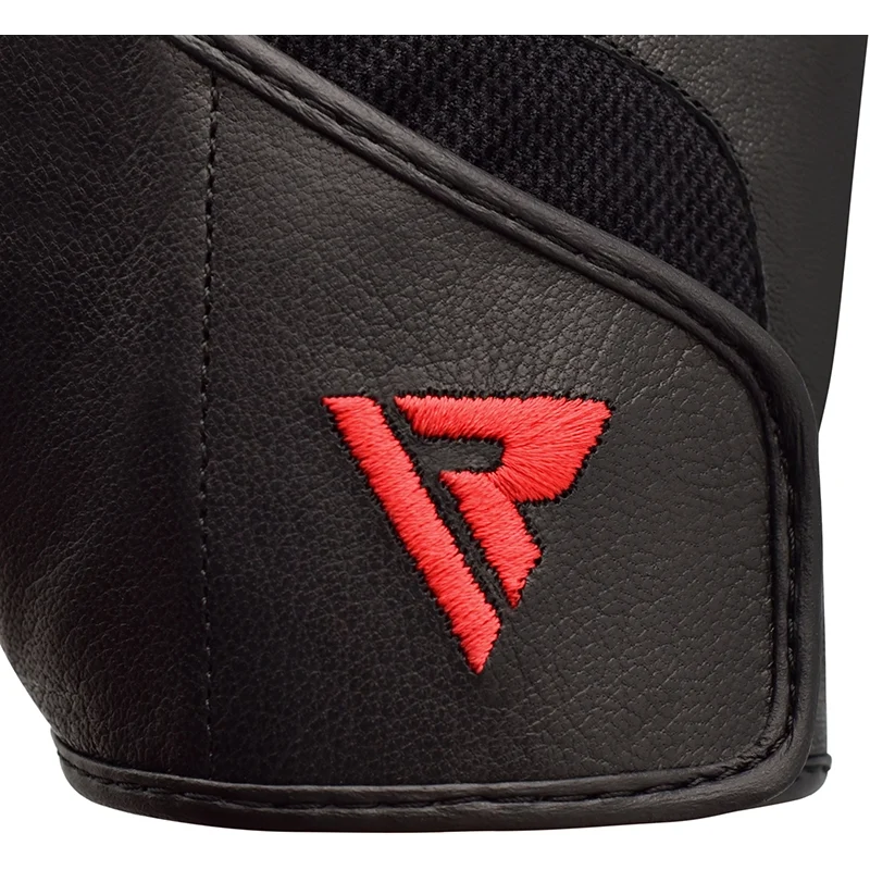 RDX S2 Schwarz Leder Gym Handschuhe
