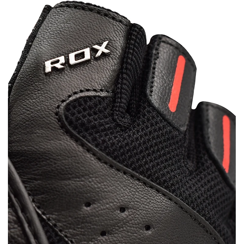 RDX S2 Schwarz Leder Gym Handschuhe