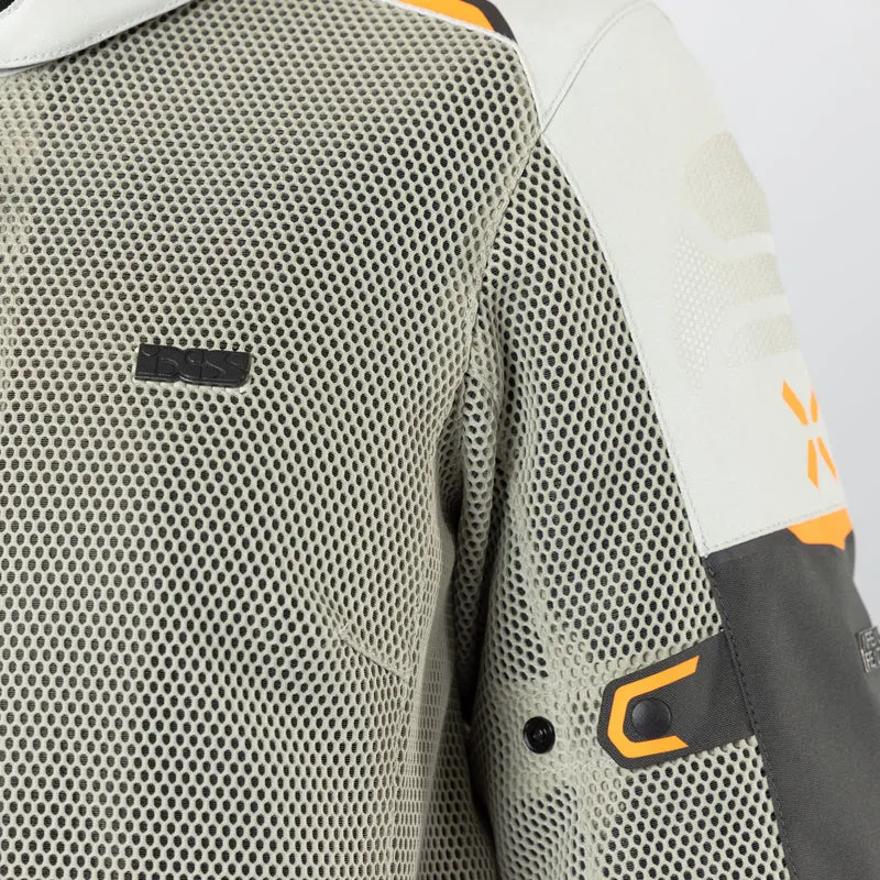Damen Tourster-BigAir 1.0 Jacke dunkelgrau-steingrau-orange