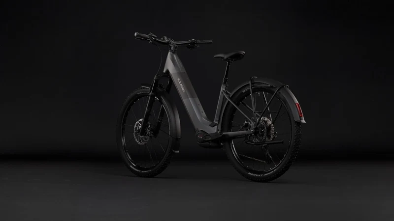 Cube Reaction Hybrid Race 800 Wh FE E-Bike Hardtail Easy Entry 27,5" slabgrey´n´chrome
