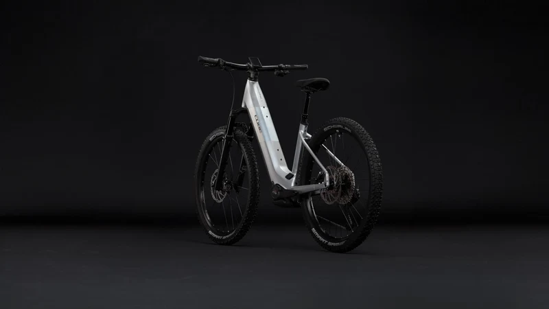 Cube Reaction Hybrid SLX 800 Wh E-Bike Hardtail Easy Entry 27,5" platinum´n´reflex