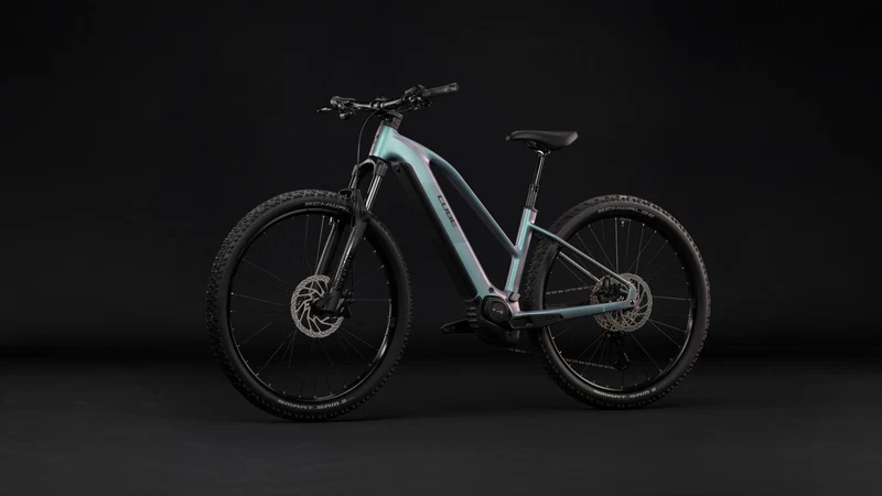 Cube Reaction Hybrid Pro 800 Wh E-Bike Hardtail Trapeze polarlight´n´black