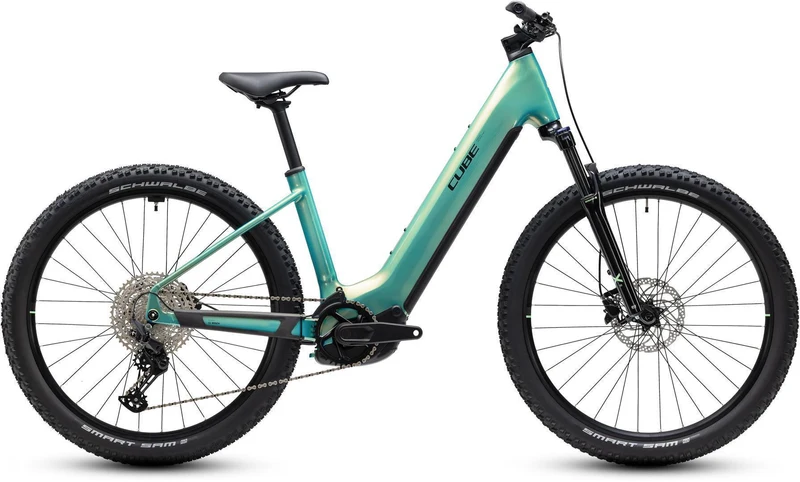 Cube Reaction Hybrid Performance 720 Wh E-Bike Hardtail Easy Entry 27,5" maldivian´n´black
