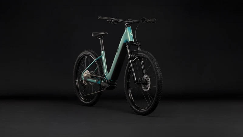 Cube Reaction Hybrid Performance 720 Wh E-Bike Hardtail Easy Entry 27,5" maldivian´n´black