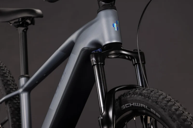 Cube Reaction Hybrid Performance 720 Wh E-Bike Hardtail Diamant ashgrey´n´prism