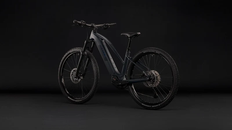 Cube Reaction Hybrid Pro 800 Wh E-Bike Hardtail Trapeze silverdust´n´prism