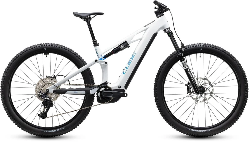 Cube Stereo Hybrid ONE44 HPC Pro 800 Wh E-Bike Fully metallicwhite´n´blue