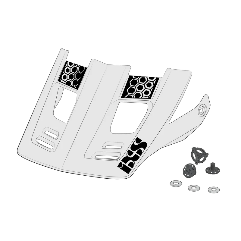 Visier + Pins Xult DH weiss-schwarz