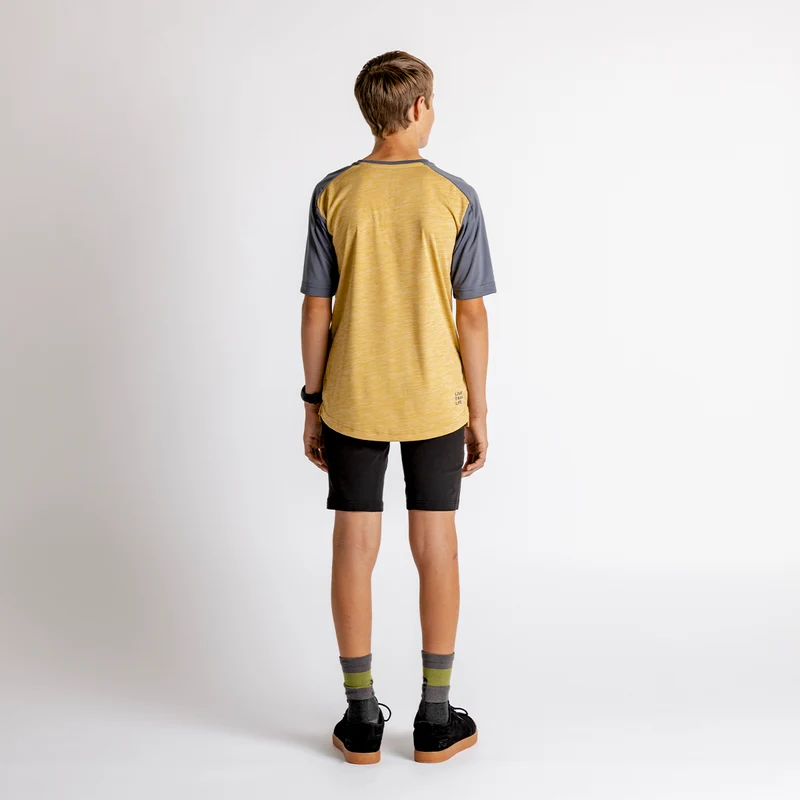 Kids Flow X Jersey acacia-solid charcoal