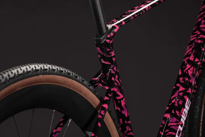 Cube Nuroad C:62 SLX Gravelbike Diamant 28" pinkaction´n´black