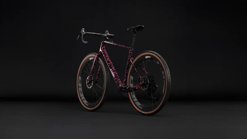 Cube Nuroad C:62 SLX Gravelbike Diamant 28" pinkaction´n´black