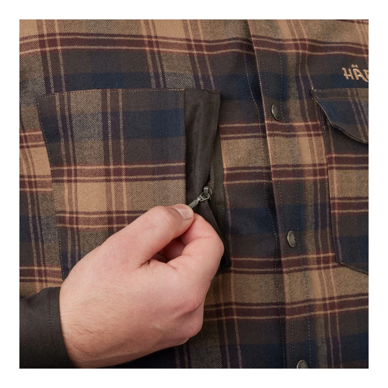 Härkila - Hemd Herrenhemd // Braun