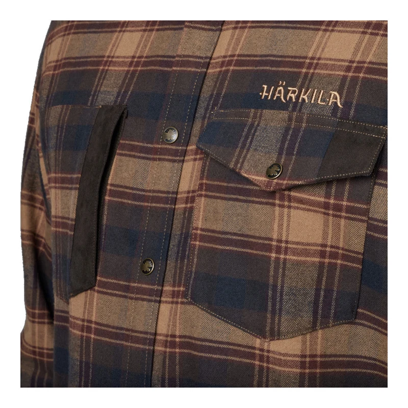 Härkila - Hemd Herrenhemd // Braun