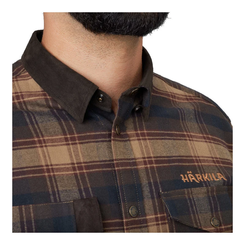 Härkila - Hemd Herrenhemd // Braun