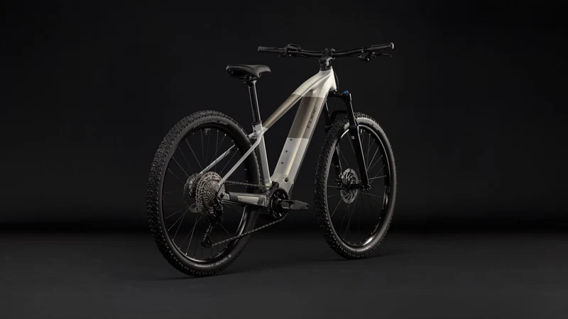 Cube Reaction Hybrid ONE 720 Wh E-Bike Hardtail Diamant pearlsilver´n´chrome