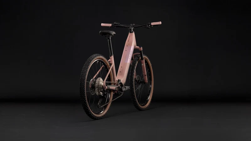 Cube Reaction Hybrid Performance 720 Wh E-Bike Hardtail Easy Entry 27,5" ruby´n´black