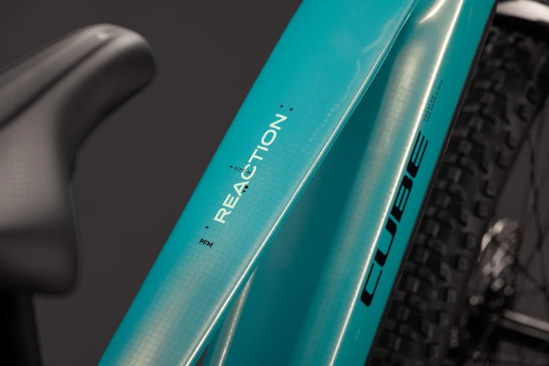 Cube Reaction Hybrid Performance 720 Wh E-Bike Hardtail Diamant maldivian´n´black