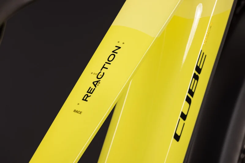 Cube Reaction Hybrid Race 800 Wh FE E-Bike Hardtail Diamant bananasplit´n´black