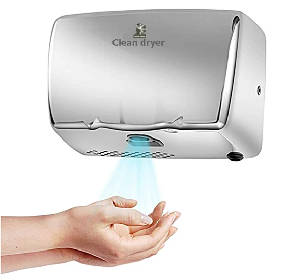 Jet Hand Dryer 2803 Edelstahl Finish