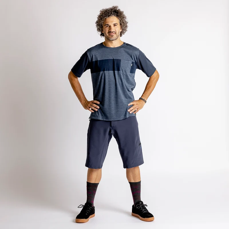 Flow X Jersey storm-solid marine