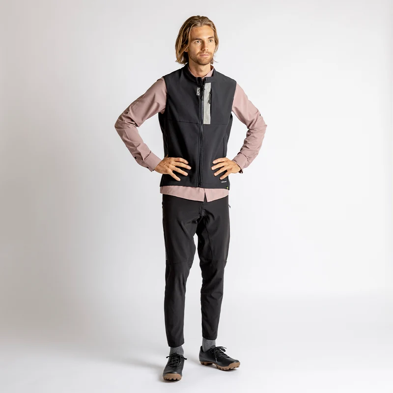 Flow Weste schwarz