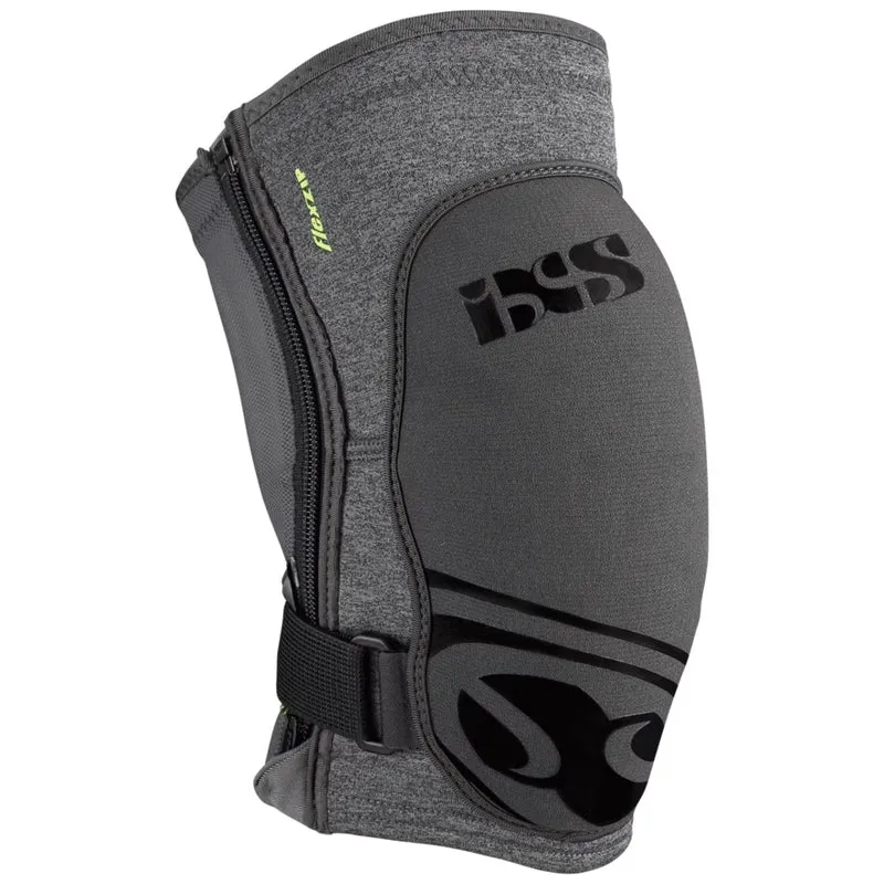 Flow Zip Knee Guards grau