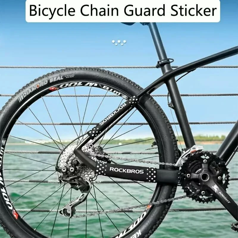 Kettenstrebenschutz 2er Set, Universal Chain Guard Rahmen Schutzhülle