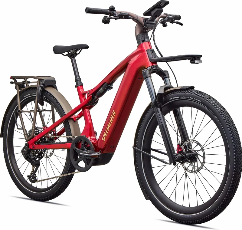 Specialized Turbo Vado 3 X 6.0 840 Wh E-Bike Fully 27,5" Gloss Ruby Metallic/Gloss Gold Foil