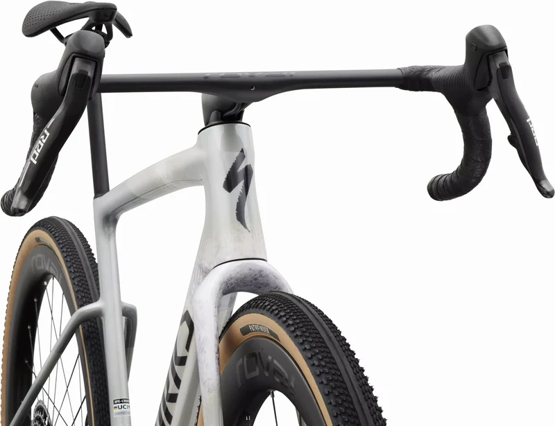 Specialized S-Works Crux 5 SRAM Red XPLR Gravelbike Diamant 28" Silver Dust/amethyst Frost/nebula Metallic