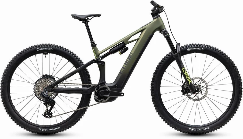 Cube Stereo Hybrid ONE44 HPC TM 800 Wh E-Bike Fully reedgreen´n´gills
