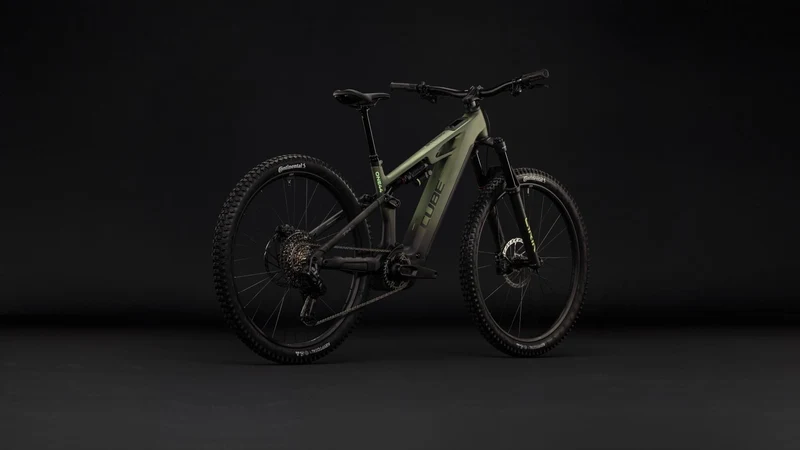 Cube Stereo Hybrid ONE44 HPC TM 800 Wh E-Bike Fully reedgreen´n´gills