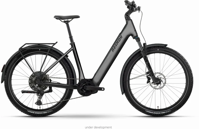 Raymon Varno Ultra 800 Wh E-Bike Wave 27,5" anthracite