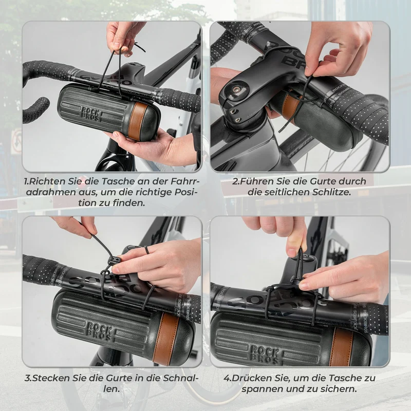 Fahrrad Werkzeugtasche EVA 0,73L, für Reparaturset & Zubehör