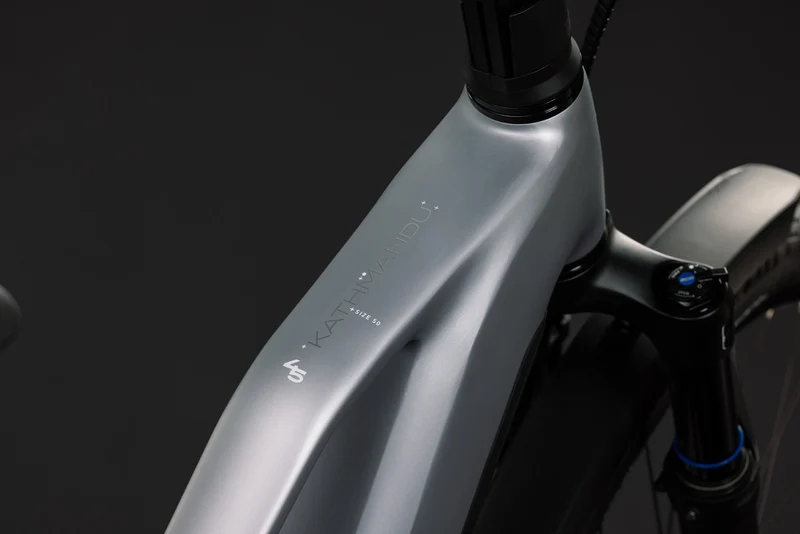 Cube Kathmandu Hybrid 45 800 Wh E-Citybike Trapeze 28" slategrey´n´chrome
