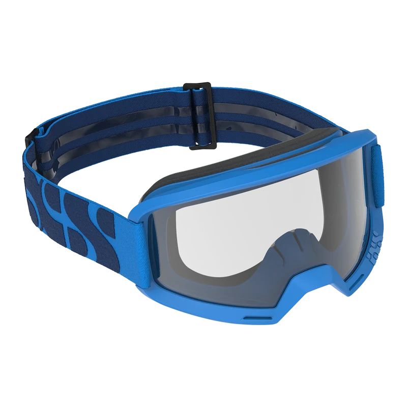Goggle Hack Clear racing blue/ klar
