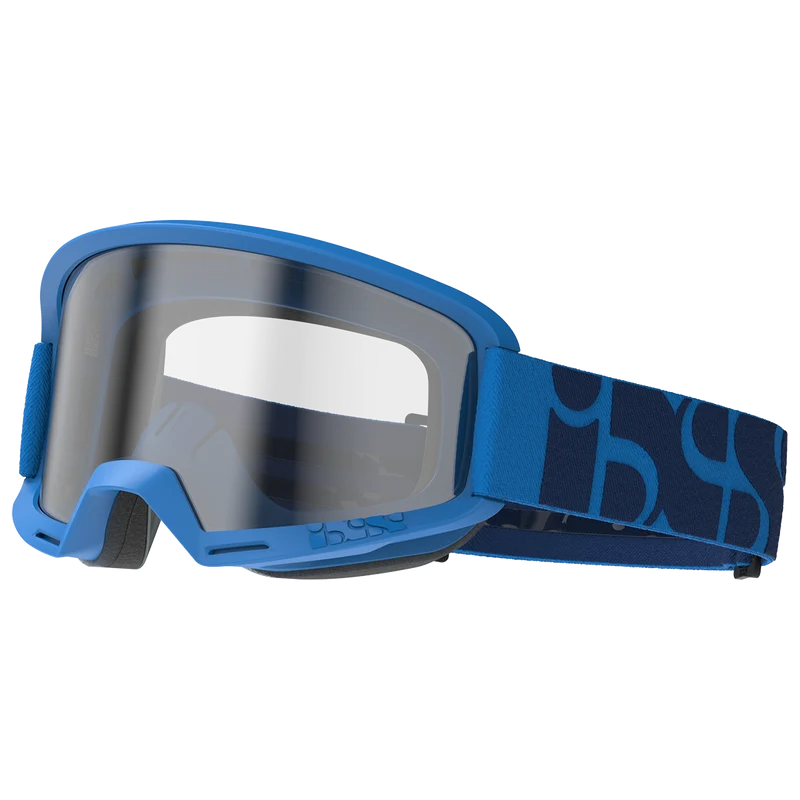 Goggle Hack Clear racing blue/ klar