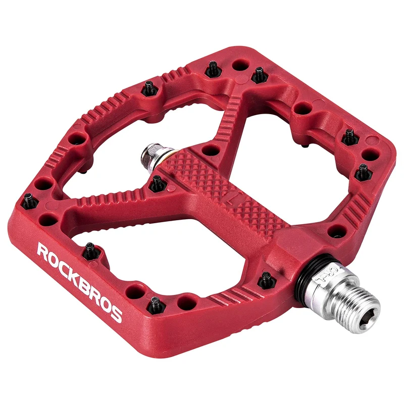 Fahrradpedale Nylon MTB Pedale rutschfest Verschleißfest 9/16’’ Pedale