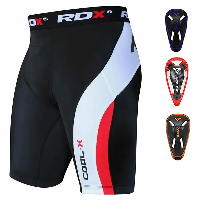 RDX MB Kompressionshose Mit Leistenschutz Becher