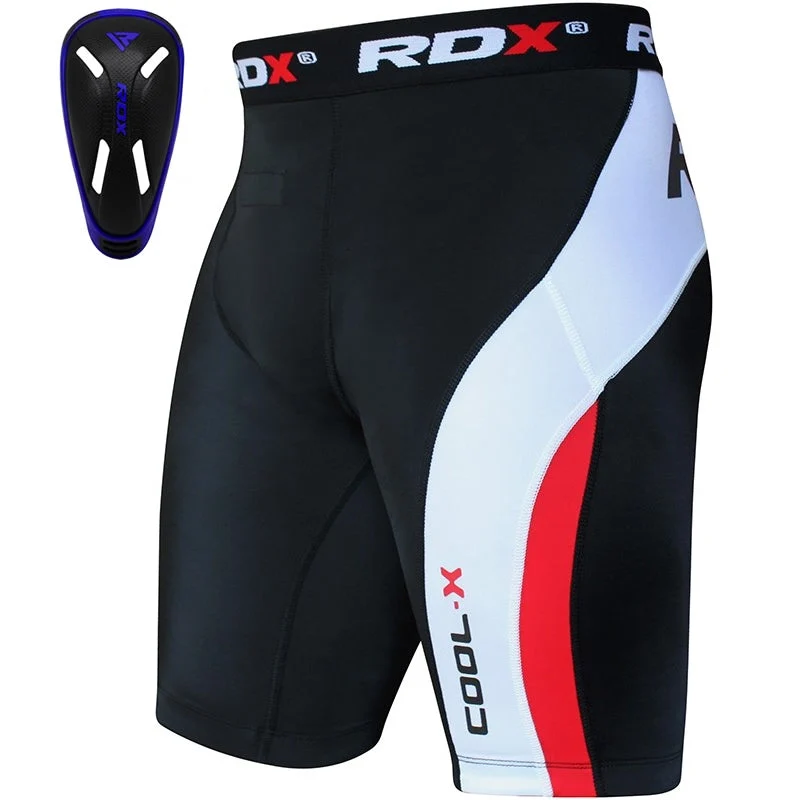 RDX MB Kompressionshose Mit Leistenschutz Becher