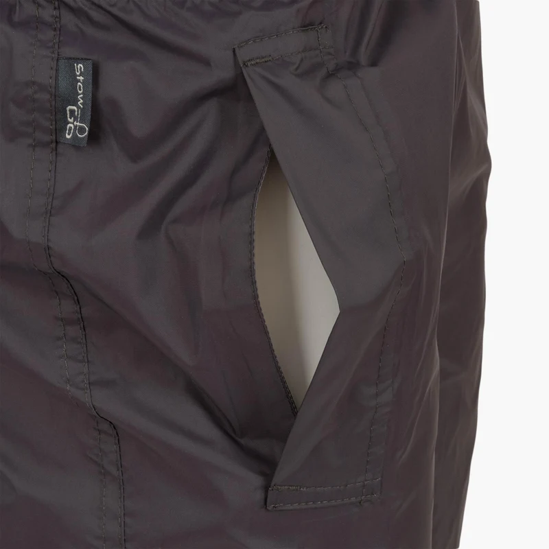Highlander - Stow & Go Regenhose // Kohle