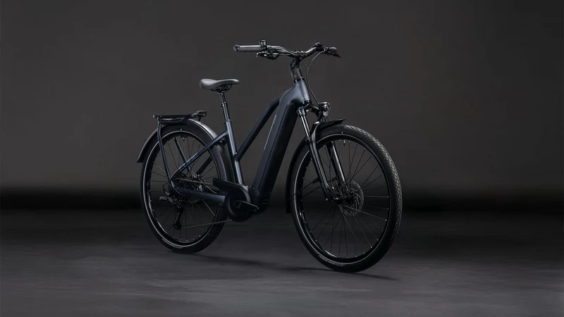 Cube Kathmandu Hybrid One 800 Wh E-Bike Trapeze 28" metallicgrey´n´grey