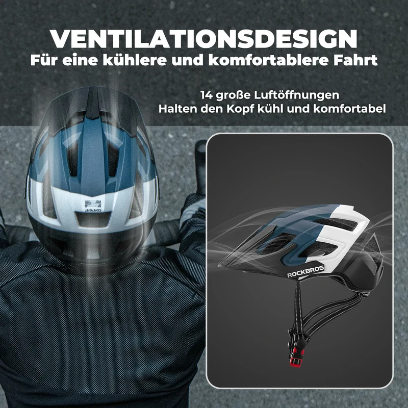 Fahrradhelm Einheitsgröße 56-62 cm
