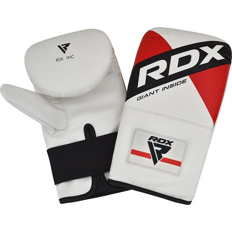 RDX TDR gefülltt Boxsack Hanging mit Mitts Schwarz/Rot