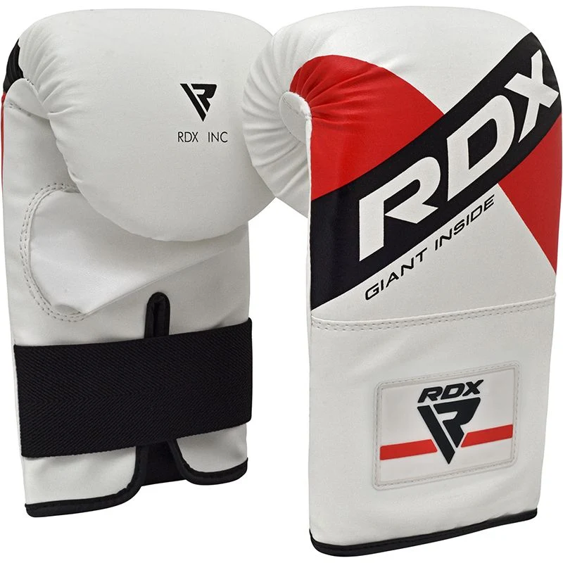 RDX TDR gefülltt Boxsack Hanging mit Mitts Schwarz/Rot